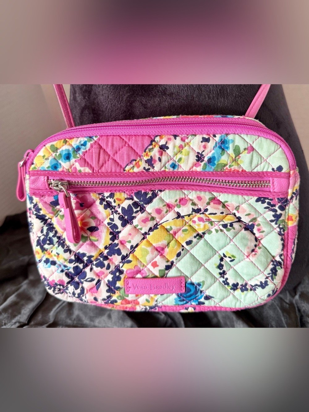 Vera Bradley Wildflower Paisley Crossbody